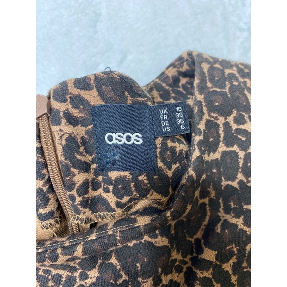 asos leopard dress - Picture 2 of 4